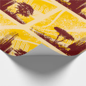 Grunge Stadt Geschenkpapier