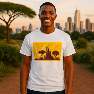 Grunge Stadt T-Shirt
