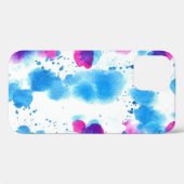 Grunge Stains Aquarell Textur Case-Mate iPhone Hülle (Rückseite (Horizontal))