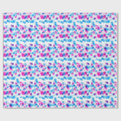 Grunge Stains Aquarell Textur Geschenkpapier (Flach)