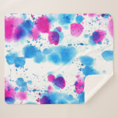 Grunge Stains Aquarell Textur Sherpadecke (Vorderseite (Horizontal))