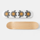 Grunge Stars Skateboard (Horizontal)