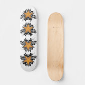 Grunge Stars Skateboard (Vorderseite)