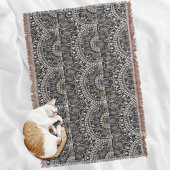 grunge steampunk art Deko schwarz silber bohemian Decke