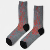 Grunge-Stein Socken (Linkes Detail)