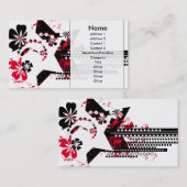 Grunge Sterne Visitenkarte (Vorne/Hinten)