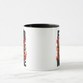 Grunge-Stil Mut und Lebenszitat Tasse (Zentrum)