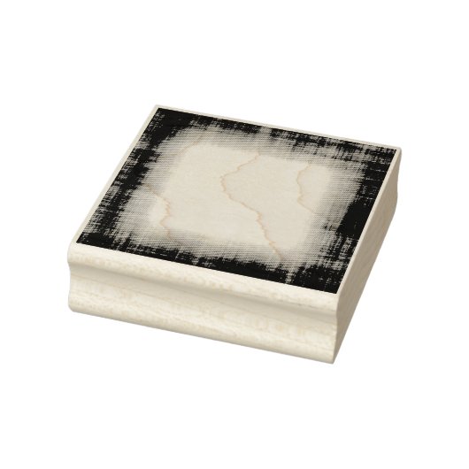 Grunge Stoffe Border Rubber Art Briefmarke Gummistempel (Stempel)