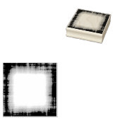 Grunge Stoffe Border Rubber Art Briefmarke Gummistempel (Stempel)