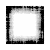 Grunge Stoffe Border Rubber Art Briefmarke Gummistempel (Prägung)