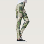 Grunge Style Camouflage Nahtloses Muster Leggings (Rechts)