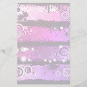 Grunge Style Music Banner 3 Briefpapier (Vorderseite)