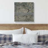 Grunge Style Textured Earth Art Beautiful Leinwanddruck (Insitu (Schlafzimmer))
