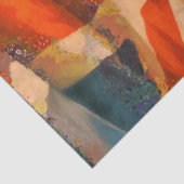 Grunge Style Union Jack British Flag Waving Seidenpapier (Detail)