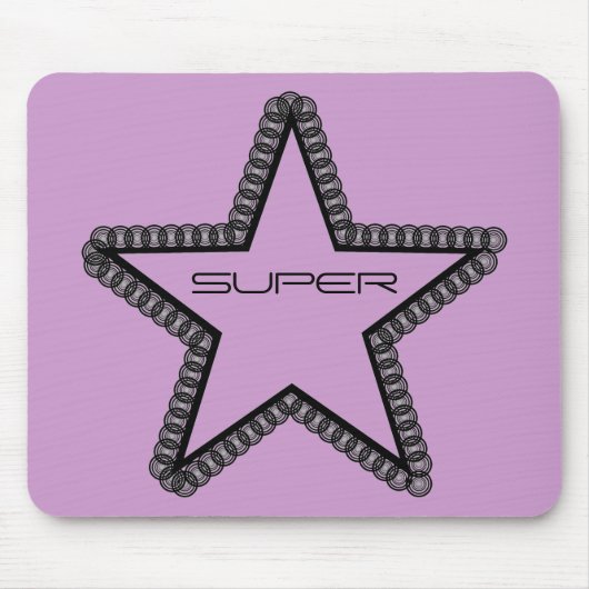 Grunge Superstar Mousepad (Vorne)