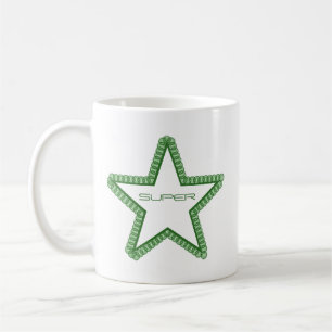 Grunge Superstar Tasse, Forest Green Kaffeetasse