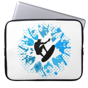 Grunge Surfer Laptopschutzhülle
