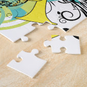 Grunge Swirl Trumpet Puzzle (Seite)