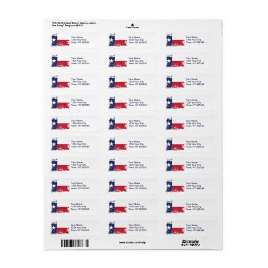 Grunge Texas Flag (Vorne)