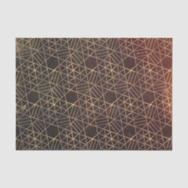 Grunge Textur Geometrie dekorative Weathered Brown Seidenpapier