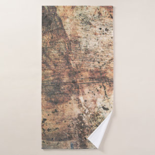 Grunge Textur Grunge Textur Wand Badehandtuch