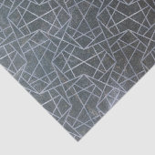 Grunge Texture Decorative Weathered Silver Grau Seidenpapier (Ausschnitt)