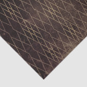 Grunge Texture Elegant Klasse Chic Weathered Brown Seidenpapier (Ausschnitt)