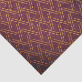 Grunge Textured Pattern Geometrie Dekorative Lila Seidenpapier (Ausschnitt)