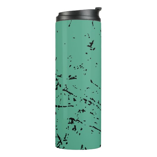 Grunge Thermosbecher (Nach links gedreht)