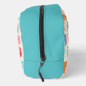 Grunge Tooth Pattern Waschbeutel (Rechts)