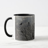 Grunge Tree Crows Tasse (Links)