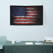 Grunge U.S.A.-Flagge Banner (Messeveranstaltung)