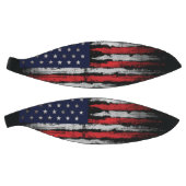 Grunge U.S.A.-Flagge Basketball (Panele)