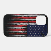 Grunge U.S.A.-Flagge Case-Mate iPhone Hülle (Rückseite (Horizontal))