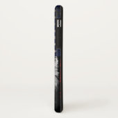Grunge U.S.A.-Flagge Case-Mate iPhone Hülle (Hinten/Links)