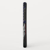 Grunge U.S.A.-Flagge Case-Mate iPhone Hülle (Hinten/Links)