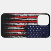 Grunge U.S.A.-Flagge Case-Mate iPhone Hülle (Rückseite / Rechts)