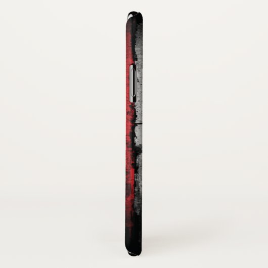 Grunge U.S.A.-Flagge Case-Mate iPhone Hülle (Hinten/Rechts)