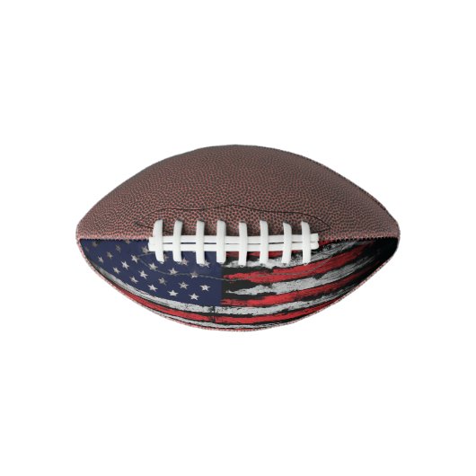 Grunge U.S.A.-Flagge Football (Vorderseite)