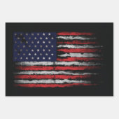 Grunge U.S.A.-Flagge Geschenkpapier Set (Vorderseite 2)