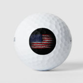 Grunge U.S.A.-Flagge Golfball (Vorderseite)