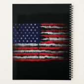 Grunge U.S.A.-Flagge Planer (Rückseite)