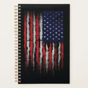 Grunge U.S.A.-Flagge Planer