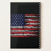 Grunge U.S.A.-Flagge Planer (Rückseite)