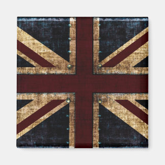 Grunge UK-Flaggenmagnet Magnet
