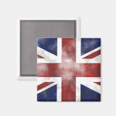 Grunge Uk Magnet (Vorderseite/Rückseite)