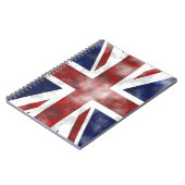 Grunge UK Notizblock (Linke Seite)