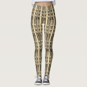 Grunge Ungewöhnlicher Dunkel Leggings (Vorderseite)