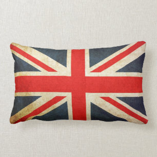 Grunge Union Flag Kissen