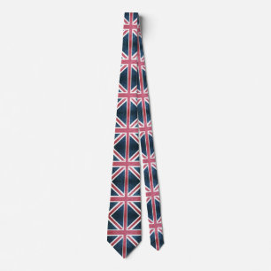 Grunge United Kingdom Britische Gewerkschaft Jack Krawatte